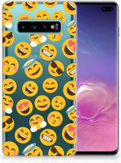 Samsung Galaxy S10 Plus TPU bumper Emoji