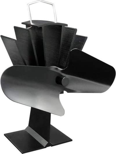 Wolff mount |Grote Kachelventilator |Haardventilator |Eco fan 2 blade propellor voor uw houtkachel + GRATIS extra 4 bladen propeller