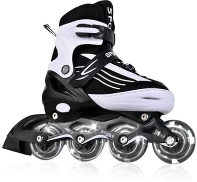 Verstelbare inline skates voor kinderen en volwassenen - Rolschaatsen voor binnen en buiten