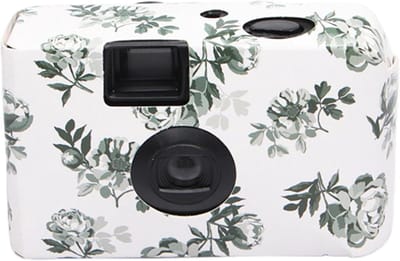 Wegwerp Filmcamera - Eenmalige Camera - Herinneringen Vastleggen - Geen Scherpe Stelling - 17 Films - Bloemenpatroon