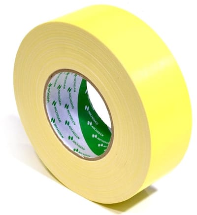 Nichiban Gaffa Tape NT1200 Duct Tape 50 mm / 50 meter in geel - Originele Gaffer Tape