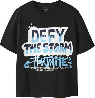 NAME IT - NKMMOD FORTNITE SS NREG TOP BOX NOOS BFU - Jongens - T-shirts
