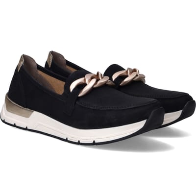 Rieker Instappers - Dames - Zwart - Maat:37