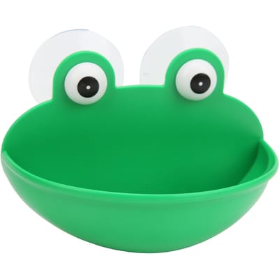 Amfibieën Waterkikker Terrarium Plastic Veilig Schattig Waterkikker Terrarium met Zuignappen voor Kikkers Padden Gecko's Kikkervisjes green