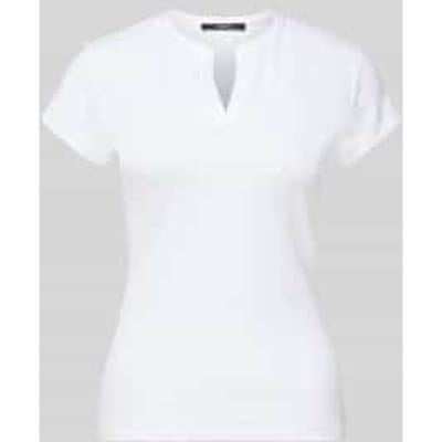 T-shirt in riblook model 'Kleoh'