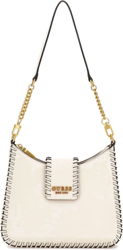 GUESS Schoudertas Libera Hobo Stone Crème
