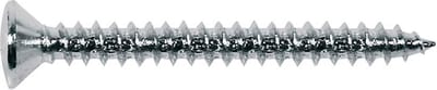 Boston TS-03-C Verchroomde Tap Schroeven 4x45mm - 12 Stuks