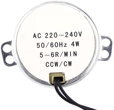 Allecto - TYC-50 Synchronisatie Motor AC 220/240V 4W 50/60Hz - Ideaal voor Ventilatie en Mechanismen