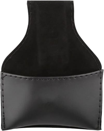 Draagbare Billiard Chalk Holder, PU Tas voor Poolkeu, Zwart, Ideaal voor Biljartspelers
