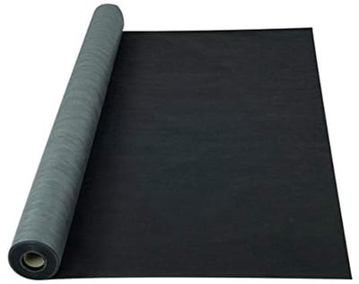 Dakonderspanbaan 115 g/m² - Antraciet, Voor Dakfolie en Vochtwering, 1,5 m x 25 m