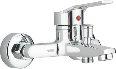Badkraan Met Chroom Afwerking - Mengkraan - badkraan - 140-160 mm Hartafstand - Chroom - Modern Design Voor Badkamer Renovatie