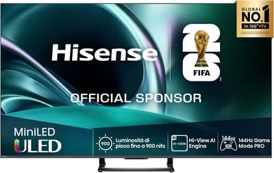 Hisense 65U7Q - 65 inch - 4K MiniLED - 144hz - 2025