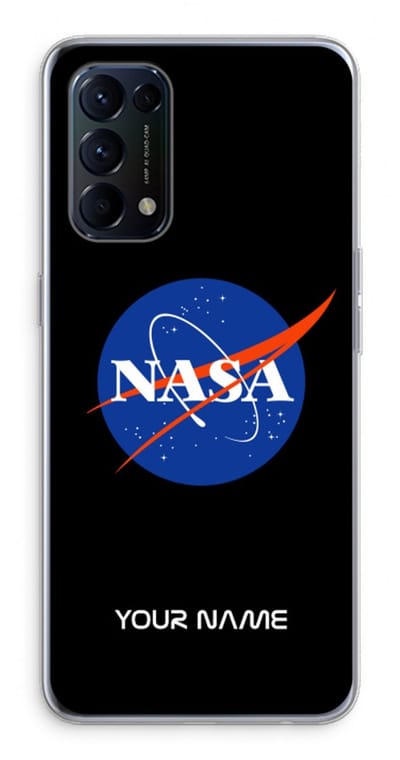 Gepersonaliseerd - Case Company® - Hoesje geschikt voor Oppo Find X3 Lite hoesje - NASA - Soft Cover Telefoonhoesje - Bescherming aan alle Kanten en Schermrand