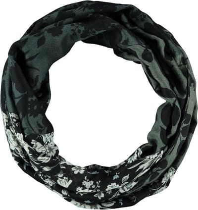 Sarlini | Snood Ronde Khaki Zwarte Dames colsjaal