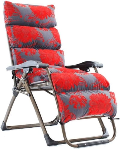 Opvouwbare ligstoel - Klapstoel strandstoel - Ontspannen in de tuin - Versterkt skeletontwerp - 26.4x45.3 inch - Stijl2