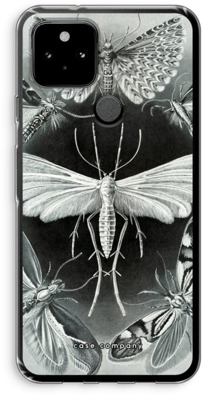 Case Company® - Hoesje geschikt voor Google Pixel 5 hoesje - Haeckel Tineida - Soft Cover Telefoonhoesje - Bescherming aan alle Kanten en Schermrand