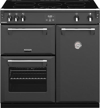 Stoves Richmond S900EI Vrijstaand fornuis Inductiekookplaat zones Antraciet A