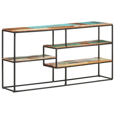 vidaXL - Dressoir - 150x30x75 - cm - massief - gerecycled - hout