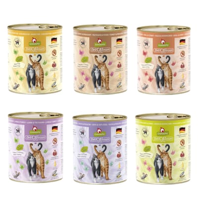 Probeerpakket GranataPet DeliCatessen Kattenvoer - 12 x 800 g Probeerpakket III