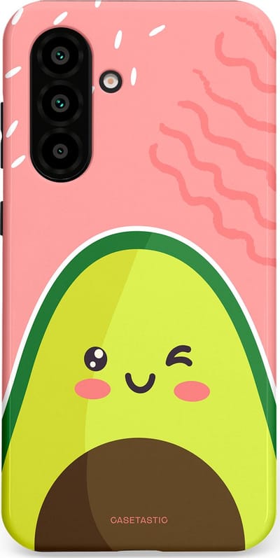 Casetastic Hoesje Geschikt voor Samsung A56 / A36 - Stijlvolle Beschermende Duo-layer Case - Avocado Vibes