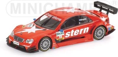 Mercedes-Benz C-Klasse AMG Minichamps Modelauto 1:43 2007 Alexandros Margaritis Persson Motorsport