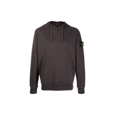 Sweatshirt à Patch Compas Couleur Unie Stone Island AH22 Homme sweatshirt Gris-Rouille 771564120-V0065 L black