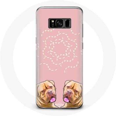 Hoesje voor Samsung Galaxy S8 Dogue de Bordeaux symmetrische foto