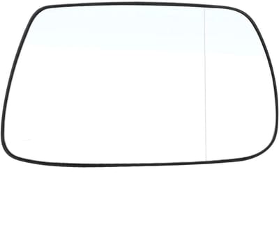 Dailygoods- Buitenspiegelglas Verwarmd - Rechts - 21,5 x 13 cm - Directe Vervanging - Eenvoudig te Installeren - Geschikt voor Grand Cherokee 2005-2010 - Spiegelglas