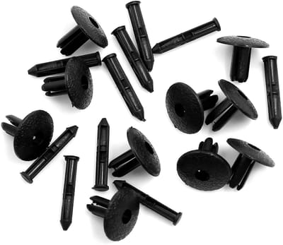 Dailygoods- Klinknagels Set van 10 - 4 mm Gat Diameter - Push Type - Auto Deur Ornament - Spatbord Bevestiging - Duurzaam Materiaal - Bevestigingsmateriaal