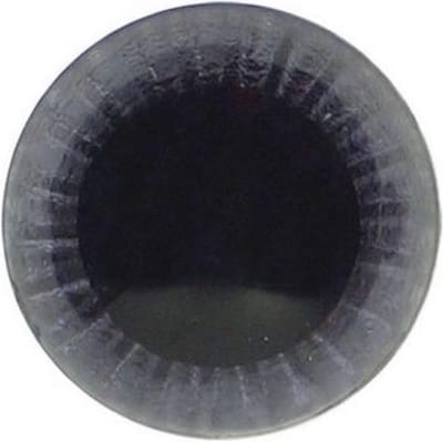 5 paar veiligheidsogen uilen 10mm - zwart/grijs - kleur 002