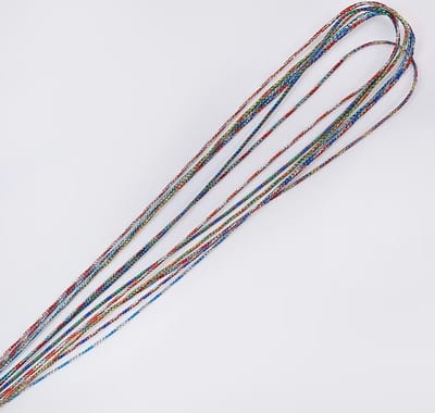 WiseGoods Luxe Vlecht Touw Voor Haren - Vlechthaar - Haren Vlechten - Paardenstaart Draad - Koord Dreadlocks - Extensions - 90cm
