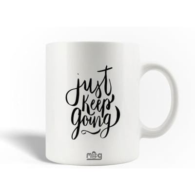 Mug en Céramique Citation Keep Going Quote