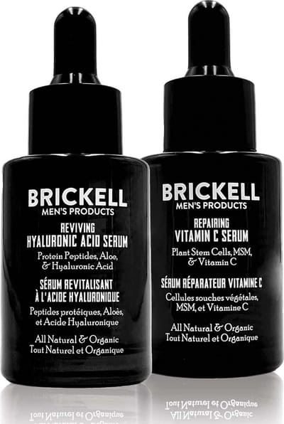 Brickell Daily Anti Aging Serum Routine 60 ml. | Face Care Set