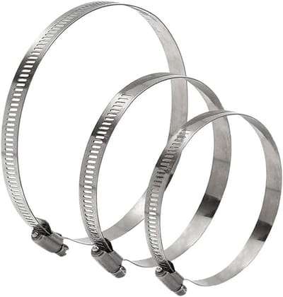 Verstelbare Slangklemmen Set van 12 Stuks - Rvs Schroefklemmen voor Water en Gas Toepassingen, Geschikt voor 18-32mm Slangen