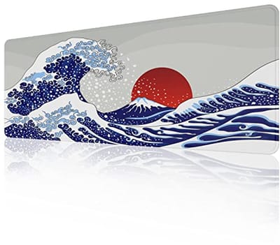Grote Muismat voor Bureau - Antislip en Comfortabel, 800 x 300 mm