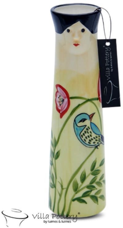 Vaas - Villa Pottery - Woondecoratie - Decoratie - Porselein - Waterdicht - Garden Pleasure 1E