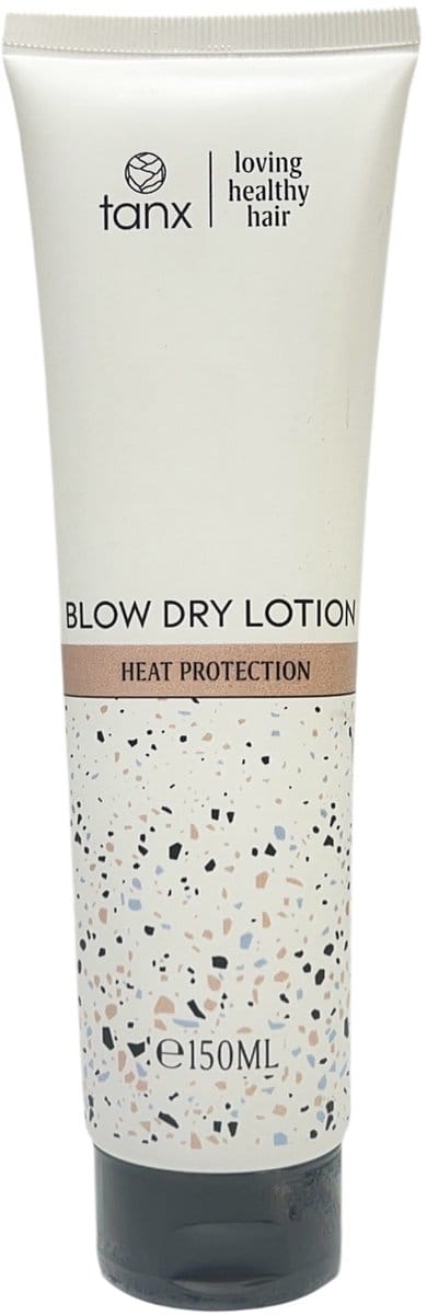 Tanx Blow Dry Lotion 150 ml Fohn en Brush Lotion Heat Protection Made By Paris