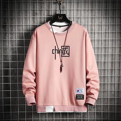 Trui Lente Trend Heren Herfst Nieuwe Trui Guochao Pullover Ronde Hals Dagelijks Casual Lange Mouw Basis Shirt 4XL