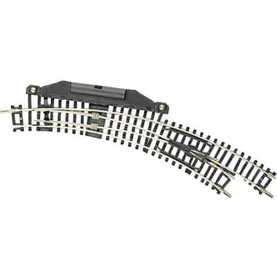 N Fleischmann rails (zonder ballastbed) 22275 Gebogen wissel, Elektrisch, Rechts 42 ° 194.6 mm, 228.2 mm 1 stuk(s)