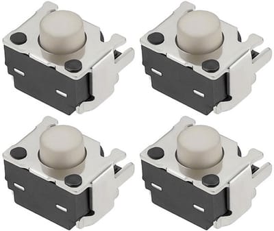 Set van 4 Micro Schakelaars voor Gaming Controllers