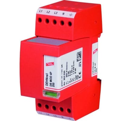 DEHN 953400 DR M 4P 255 Overspanningsveilige afleider Overspanningsbeveiliging voor: Verdeelkast 8 kA 1 stuk(s)