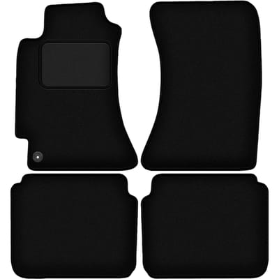 Zwarte veloursmatten voor: Subaru Legacy III B4 stationwagen, sedan (1998-2003)