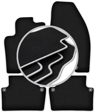 CARLUX-SILVER automatten voor: Volvo S80 I sedan (1998-2006)