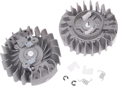 Kettingzaag Vliegwiel - Starter Onderdeel - Motoronderhoud - Efficiënte Ontsteking - Diameter 10cm - Grijs