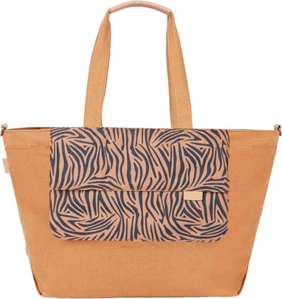 Luiertas Tote Bag - Grote verzorgingstas - Baby verzorgen - Afneembaar tasje - 35 liter capaciteit - Zebraprint