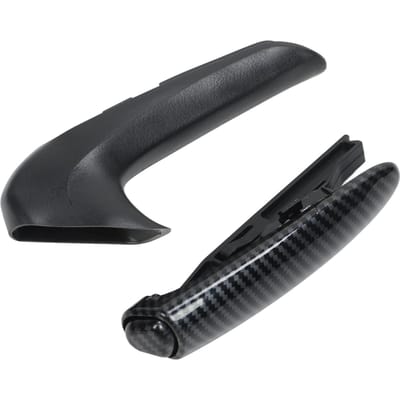 Poignées de frein à main Poignée Protection Manchon de Parking avec Couvercle Motif Fibre de Carbone pour Civic 2006 2007 black