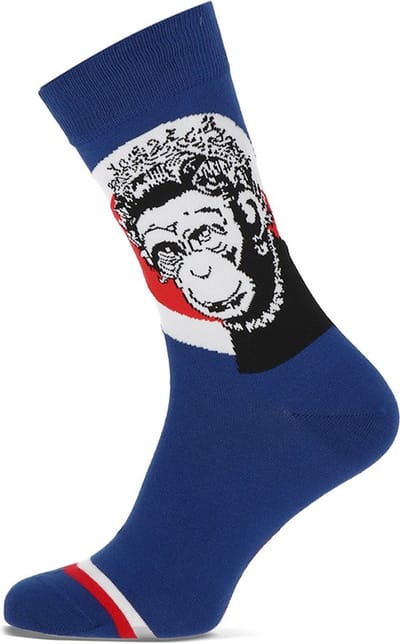 Marcmarcs heren Y2 sokken the queen blauw