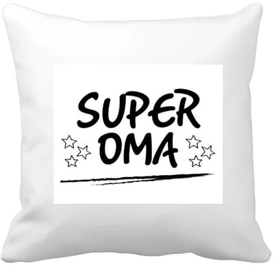 Akyol - super oma Kussen hoes - Oma - een oma - verjaardagscadeau - cadeau voor oma - gift - kado - 40 bij 40 cm