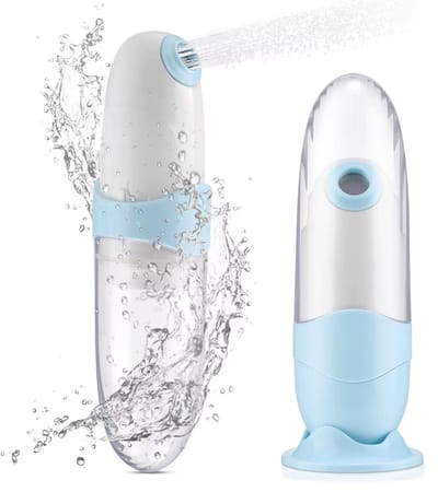 Elektrisch Draagbaar Travel Bidet – Handheld Butt Douche , Mini Toilet Sproeier met Lang Mondstuk – Persoonlijke Hygiëne Reiniging voor Op Reis en Thuis