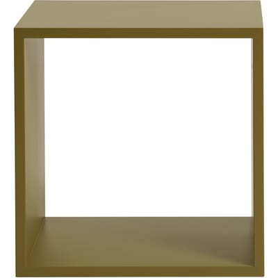 Muuto Stacked 2.0 zonder achterwand - medium - brown green